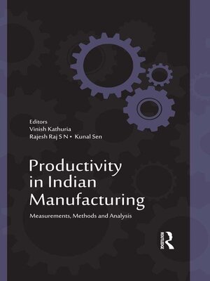 cover image of Productivity in Indian Manufacturing